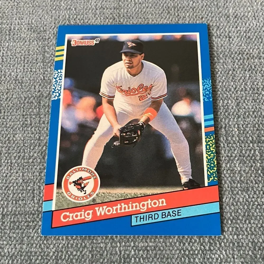 1991 Donruss Baltimore Orioles Baseball Card Trading Card
